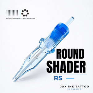 Emalla Round Shader RS - cartouches tattoo La Réunion