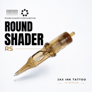 Kwadron Round Shader RS - cartouches tattoo La Réunion