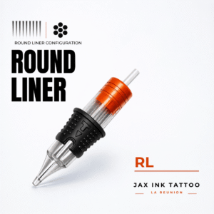 Jax Ink Tattoo - Travel Round Liner RL Cartouches Travel Round Liner RL pour tatouage à La Réunion