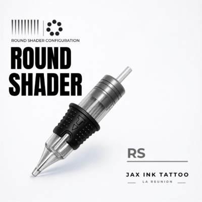 Cartouches Travel Round Shader RS pour tatouage à La Réunion