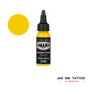 encre-de-tatouage-dynamic-highlighter-yellow-jax-ink-tattoo-la-reunion Encre de tatouage Dynamic Highlighter Yellow disponible à La Réunion chez Jax Ink Tattoo