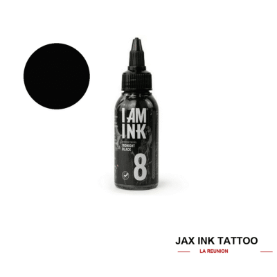 Encre de tatouage I AM INK Midnight Black à La Réunion
