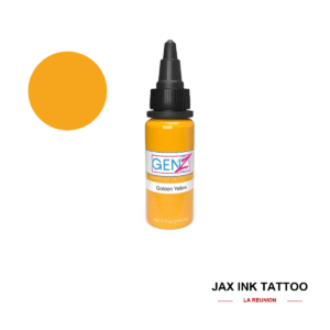 encre-intenze-golden-yellow-30ml-jax-ink-tattoo-la-reunion Encre de tatouage Intenze Golden Yellow 30 ml à La Réunion