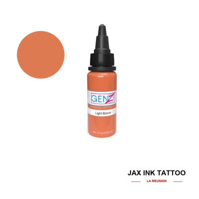 Encre de tatouage Intenze Light Brown 30 ml à La Réunion