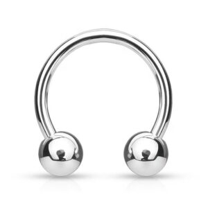 Piercing barbell circulaire titane G23 1,6mm - Jax Ink Tattoo La Réunion