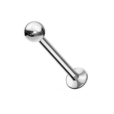 Piercing Labret Titane G23 1,2mm - La Réunion