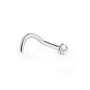 Piercing Nez Strass Titane G23 - La Réunion