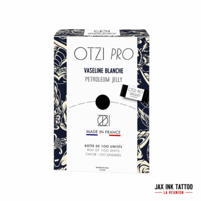 Vaseline blanche Otzi Pro 100 unidoses 5 g - Jax Ink Tattoo La Réunion