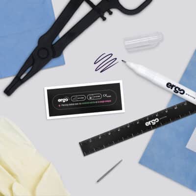 Contenu kit piercing blade 16G Ergo Piercing