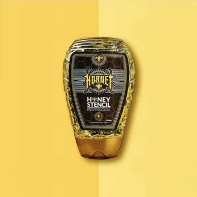 Stencil miel tatouage La Réunion – flacon Honey Stencil Hornet 250 ml