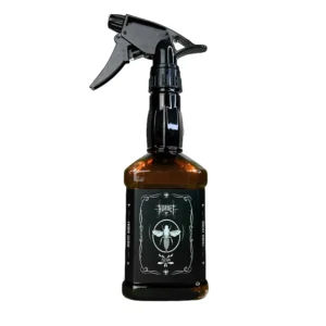 Pulvérisateur d'eau Hornet whisky 50 ml, design stable pour studio de tatouage