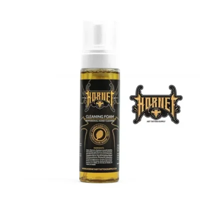 Mousse nettoyante Hornet 220 ml, flacon pompe parfum miel