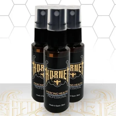 Spray nettoyant Hornet pour l’entretien quotidien du piercing